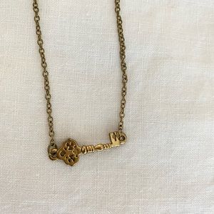 House of Harlow key necklace